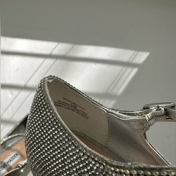 STEVE MADDEN/ macie rhinestone wedge heel - Picture 15 of 15